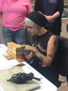 saw piercing jewellery making workshop with Skadi Jewellery Design