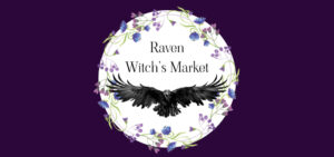 raven witch market logo
