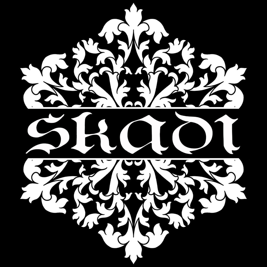 skadi snowflake logo white