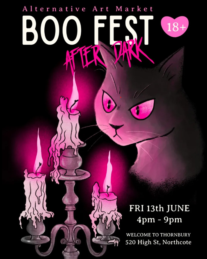 boofest after dark poster