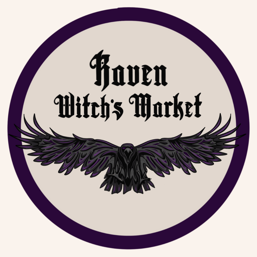 raven witchs market logo