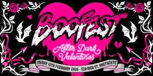 boo fest after dark valentines banner
