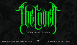 the coven tattoo expo banner